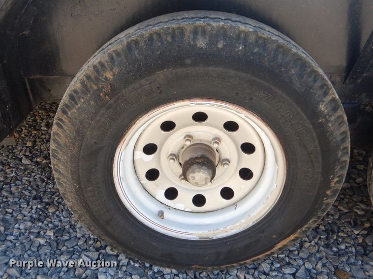 image for item DG8592 2003 Trailer Supply Center utility trailer