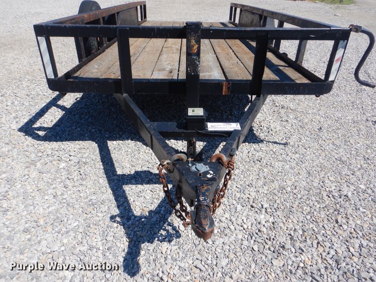 image for item DG8592 2003 Trailer Supply Center utility trailer