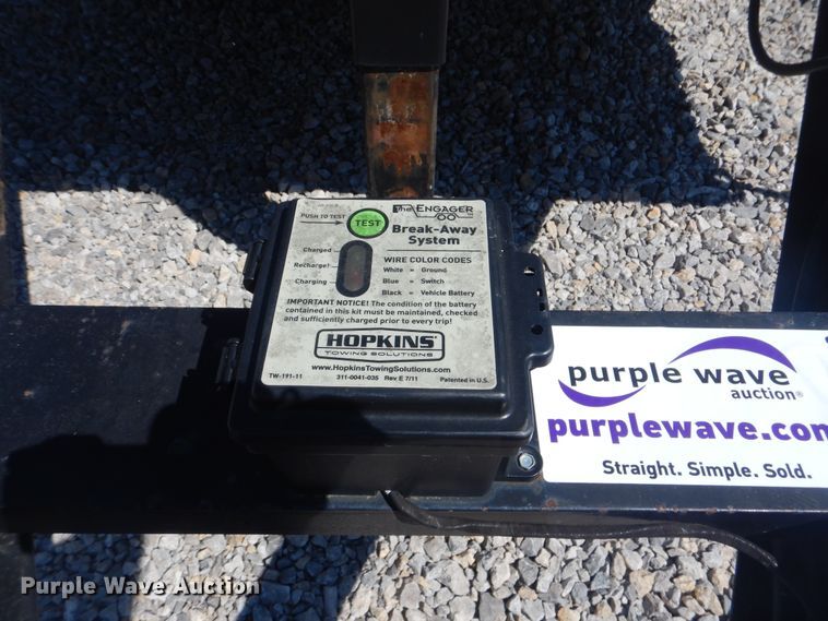 image for item DG8592 2003 Trailer Supply Center utility trailer