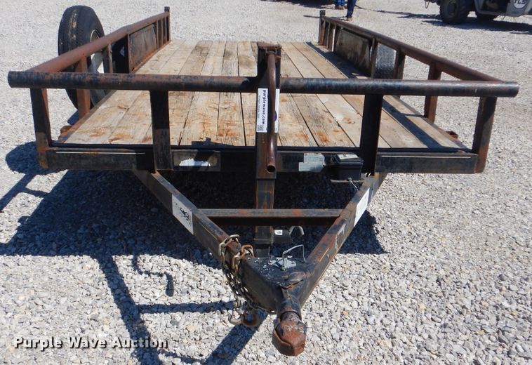 image for item DG8593 2012 Maxey utility trailer