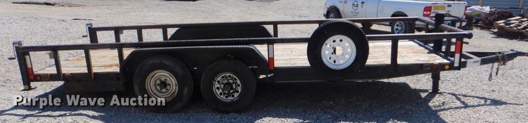image for item DG8593 2012 Maxey utility trailer
