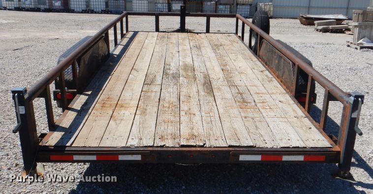 image for item DG8593 2012 Maxey utility trailer