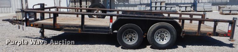 image for item DG8593 2012 Maxey utility trailer