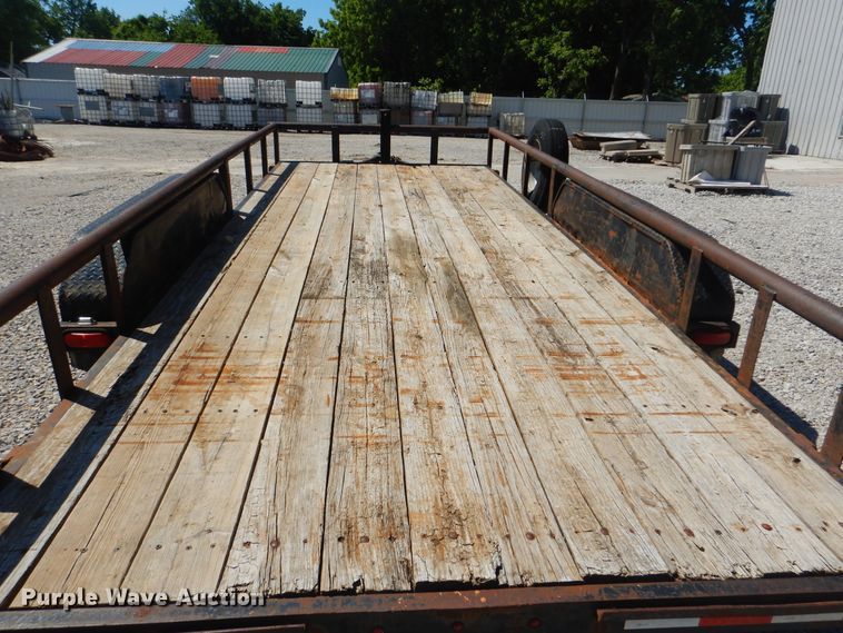 image for item DG8593 2012 Maxey utility trailer