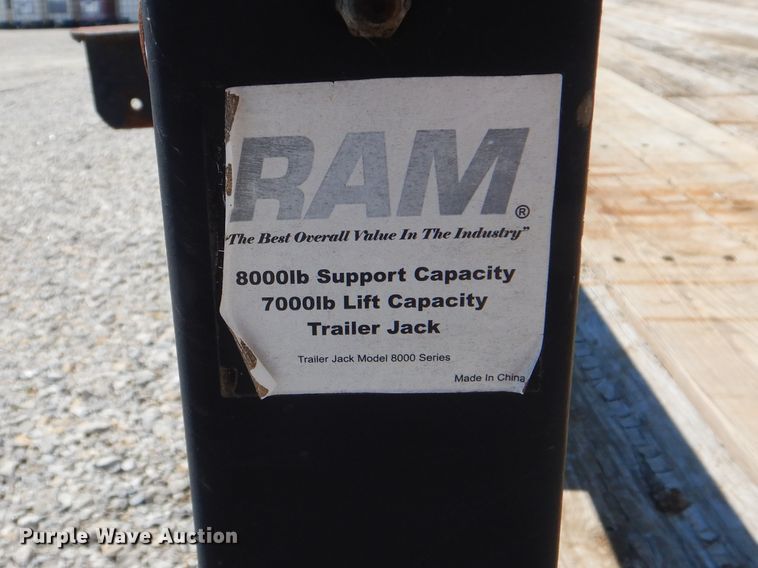 image for item DG8593 2012 Maxey utility trailer