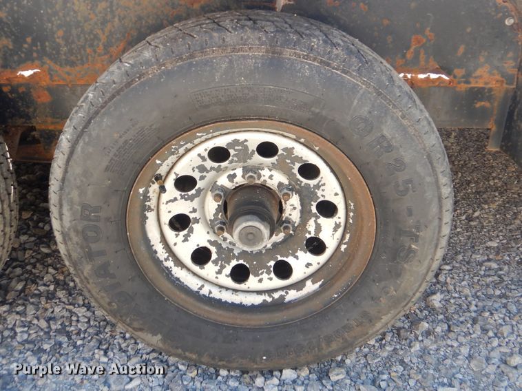 image for item DG8593 2012 Maxey utility trailer