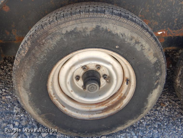 image for item DG8593 2012 Maxey utility trailer