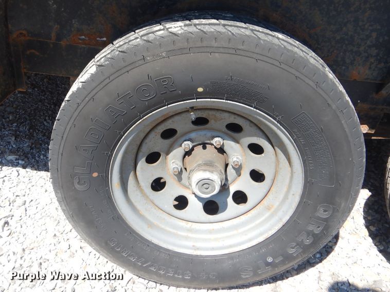 image for item DG8593 2012 Maxey utility trailer