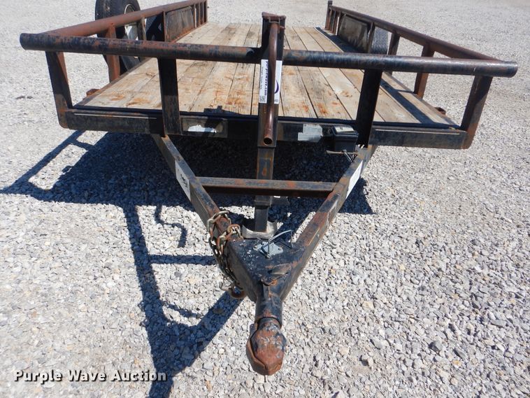 image for item DG8593 2012 Maxey utility trailer