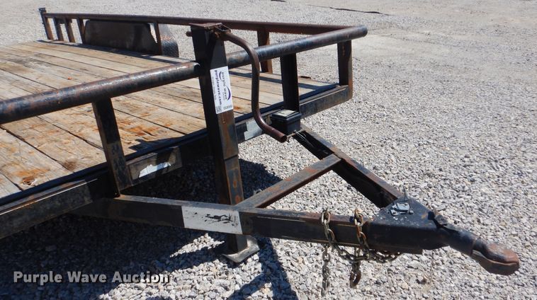 image for item DG8593 2012 Maxey utility trailer