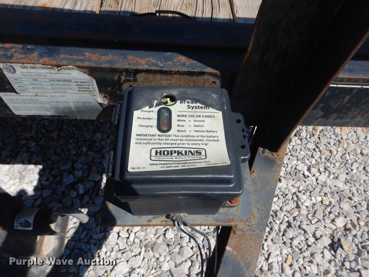 image for item DG8593 2012 Maxey utility trailer