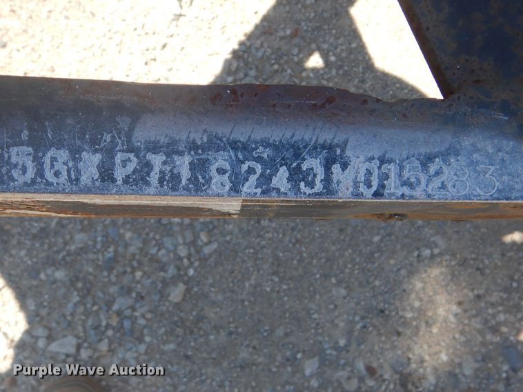 image for item DG8593 2012 Maxey utility trailer