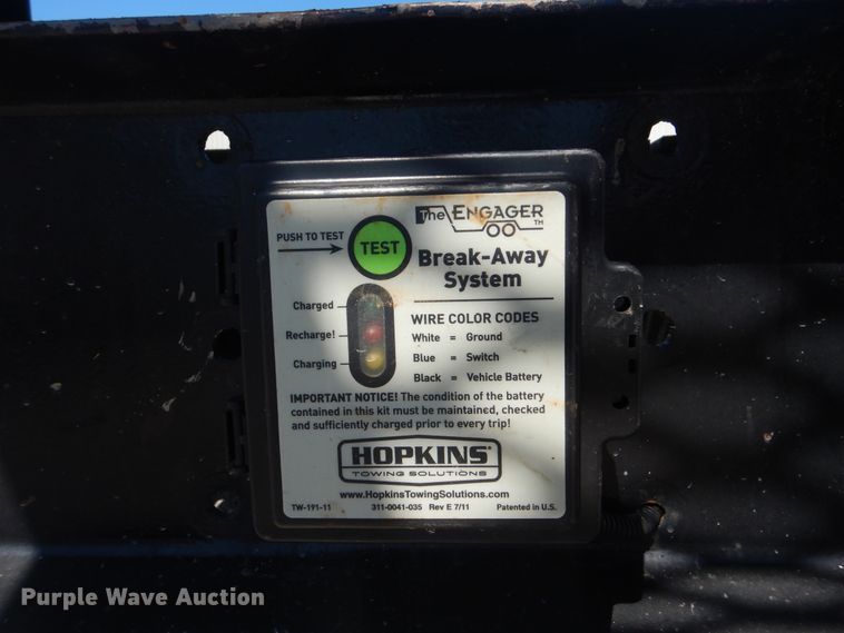 image for item DG8594 1999 Interstate equipment trailer