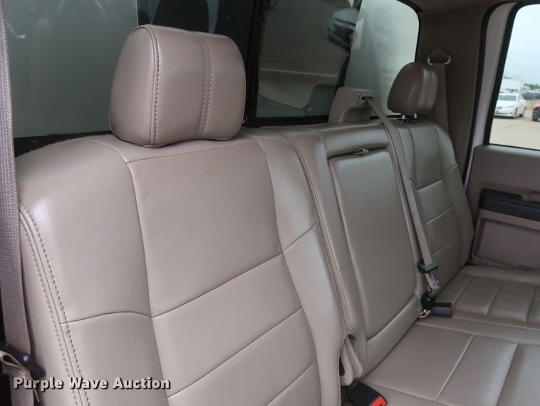 image for item DH0898 2010 Ford F350 Super Duty Lariat  Crew Cab utility bed pickup truck