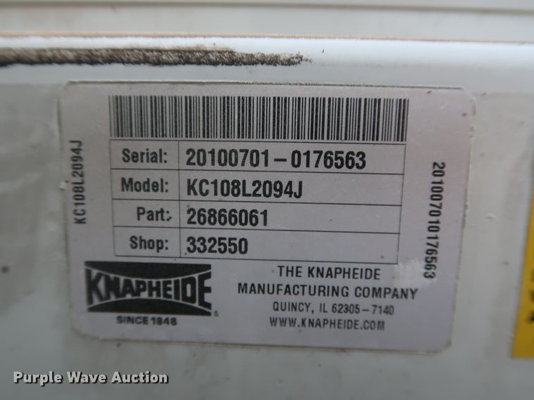 image for item DH0898 2010 Ford F350 Super Duty Lariat  Crew Cab utility bed pickup truck