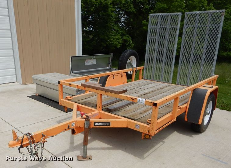 image for item DH4453 2013 Ohio-steel UTL5008HDR utility trailer
