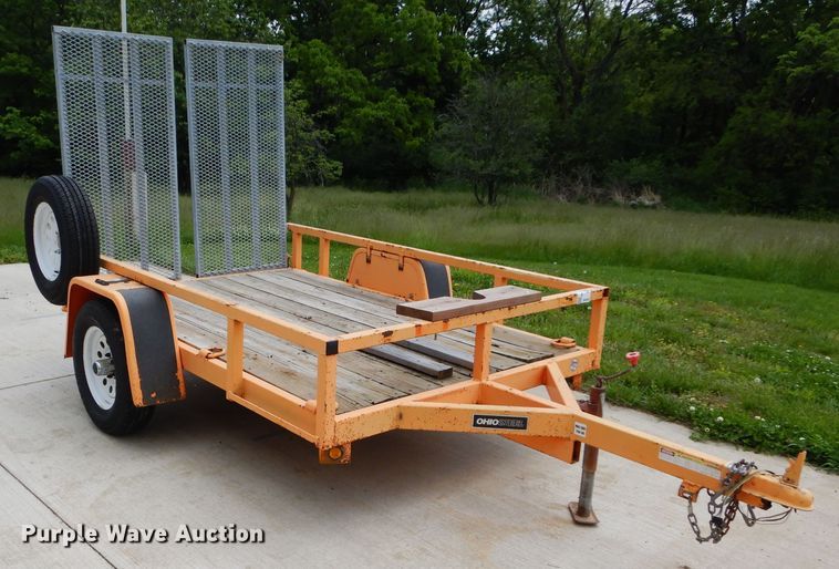 image for item DH4453 2013 Ohio-steel UTL5008HDR utility trailer