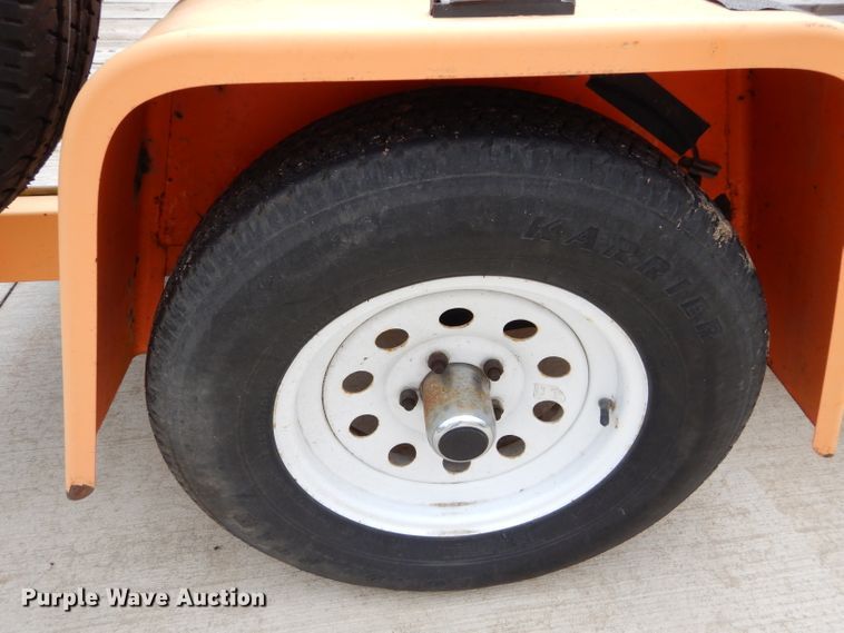 image for item DH4453 2013 Ohio-steel UTL5008HDR utility trailer