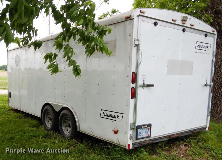 image for item DH4454 2006 Haulmark T25/20 enclosed cargo trailer