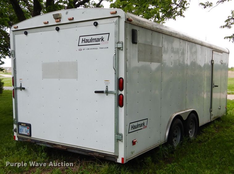 image for item DH4454 2006 Haulmark T25/20 enclosed cargo trailer