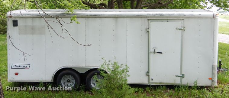 image for item DH4454 2006 Haulmark T25/20 enclosed cargo trailer