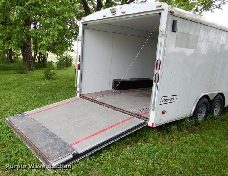 image for item DH4454 2006 Haulmark T25/20 enclosed cargo trailer