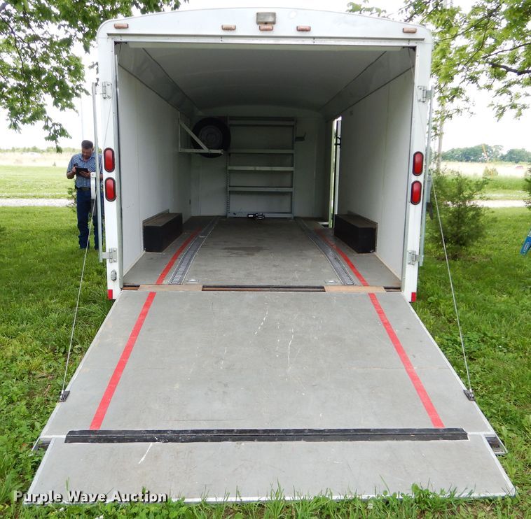 image for item DH4454 2006 Haulmark T25/20 enclosed cargo trailer
