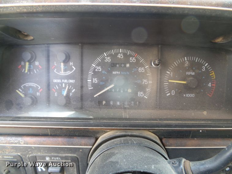 image for item DH4943 1990 Ford F350 Super Duty  SuperCab pickup truck