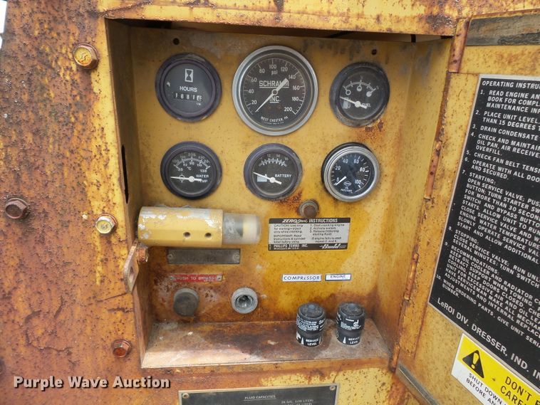 image for item DH7969 1972 Leroi 250  air compressor