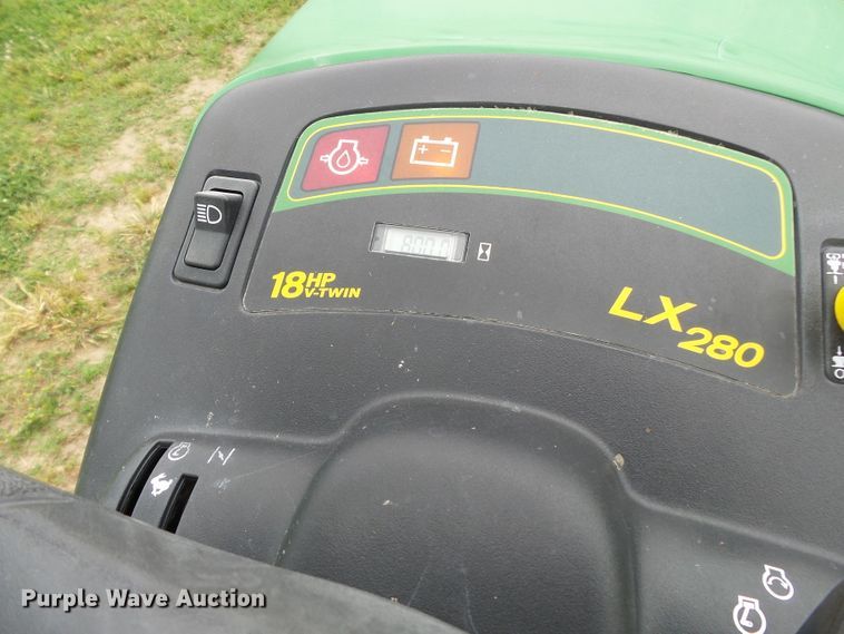 image for item DH7973 John Deere LX280 lawn mower