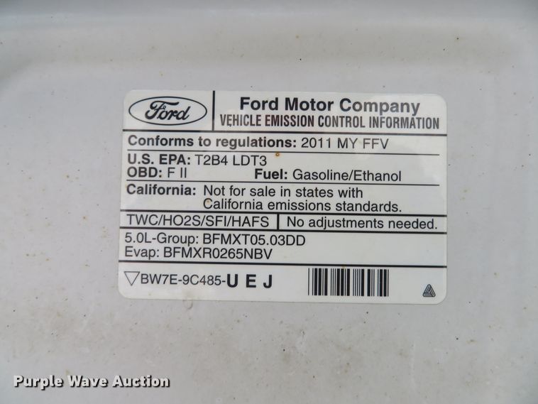 image for item DI2204 2011 Ford F150 XLT  SuperCab pickup truck