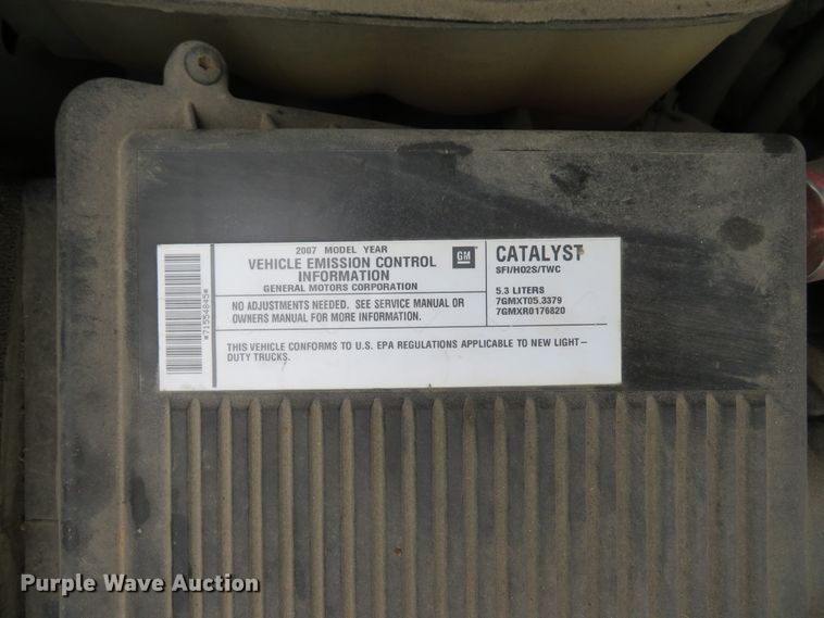 image for item DI2217 2007 Chevrolet Silverado 1500 Z71  Crew Cab pickup truck