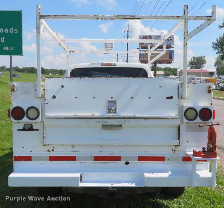 image for item DI2245 2012 Ford F350 Super Duty XL  SuperCab utility bed pickup truck