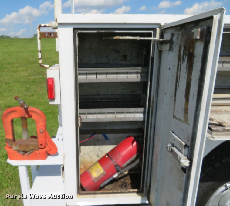 image for item DI2245 2012 Ford F350 Super Duty XL  SuperCab utility bed pickup truck