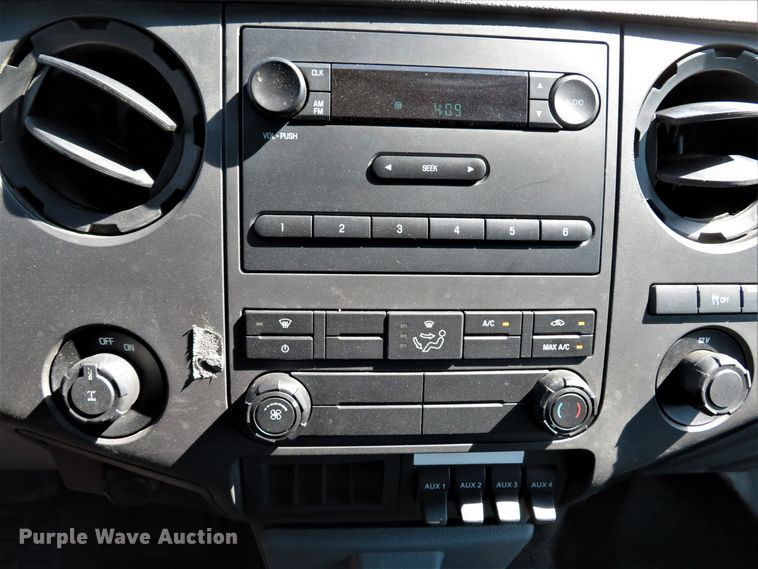 image for item DI2245 2012 Ford F350 Super Duty XL  SuperCab utility bed pickup truck