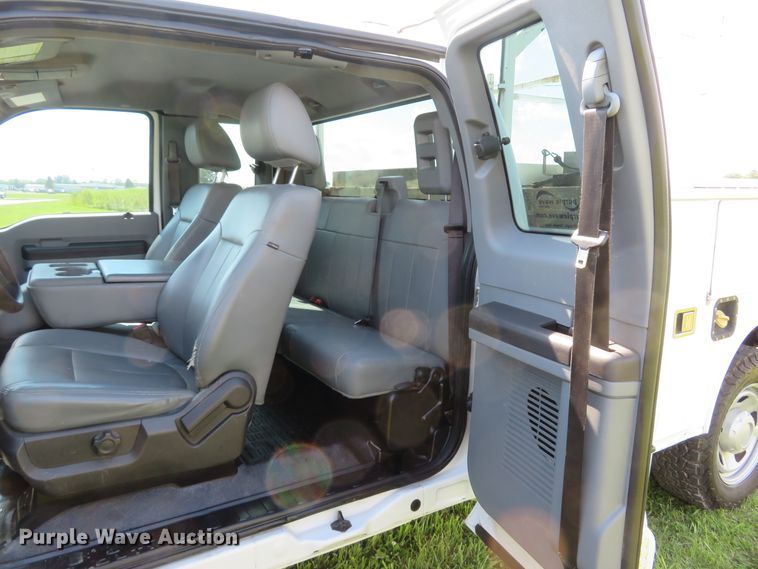 image for item DI2245 2012 Ford F350 Super Duty XL  SuperCab utility bed pickup truck