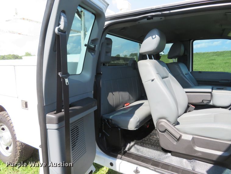 image for item DI2245 2012 Ford F350 Super Duty XL  SuperCab utility bed pickup truck