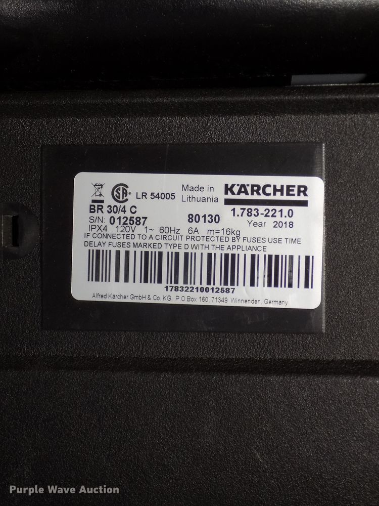 image for item DO9329 2018 Karcher Professional BR30/4C floor scrubber