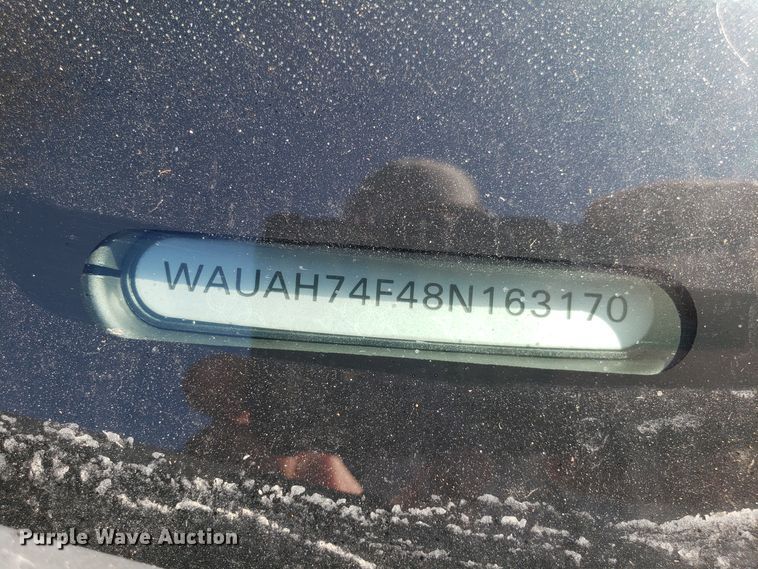 image for item EZ9106 2008 Audi A6