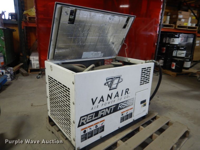 image for item FA9358 Vanair Reliant RS85 air compressor