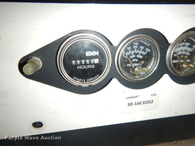 image for item FA9358 Vanair Reliant RS85 air compressor