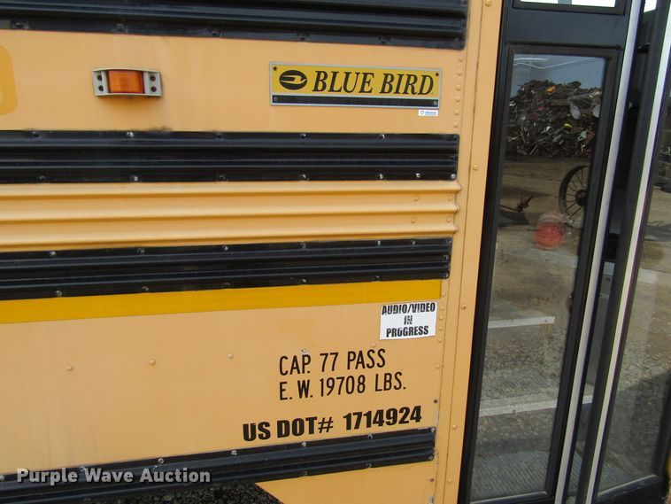 image for item FD9455 2007 Blue Bird Vision  school bus