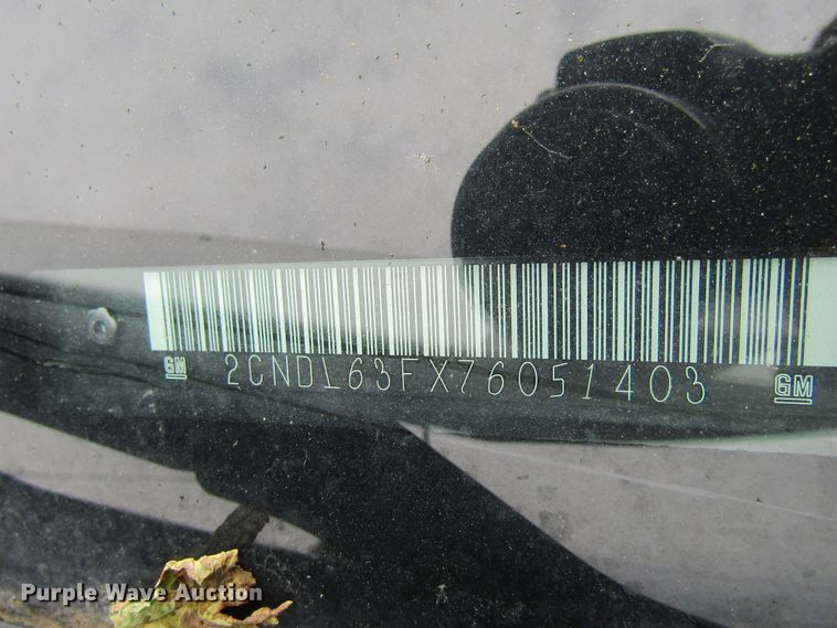 image for item FD9466 2007 Chevrolet Equinox LT  SUV