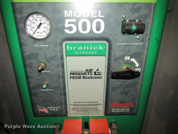 image for item FD9469 Branick 500 tower nitrogen tire inflation system