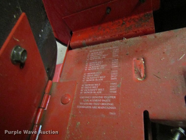 image for item FD9473 Snapper lawn mower