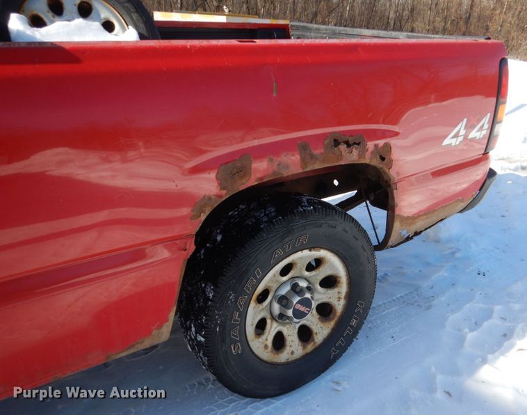 image for item FU9222 2006 GMC Sierra 1500 pickup truck