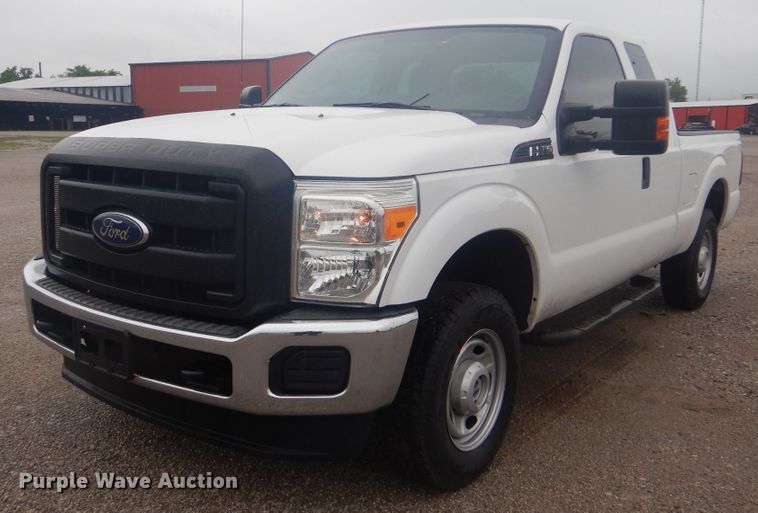 image for item GF9203 2014 Ford F250 Super Duty  SuperCab pickup truck