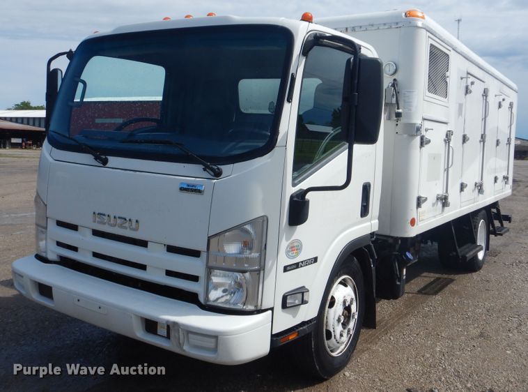 image for item GF9216 2012 Isuzu NPR  refrigerated truck