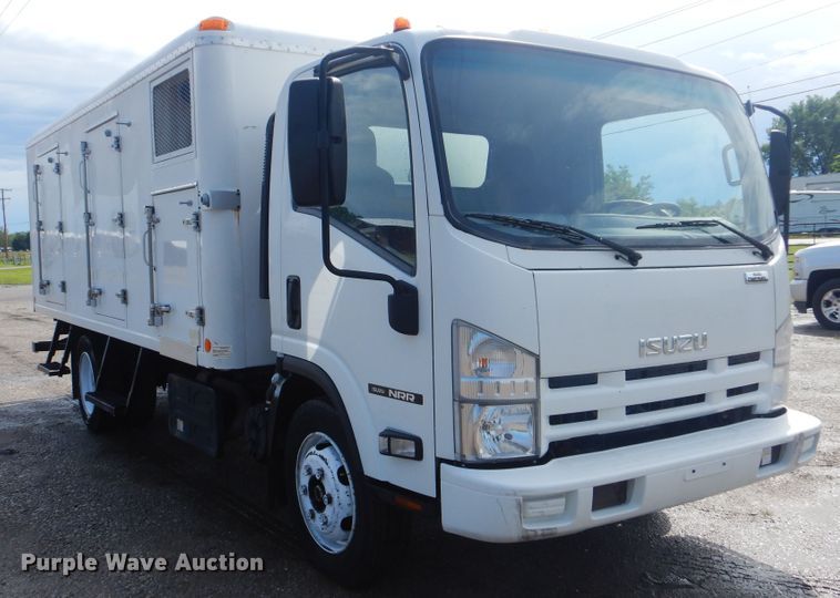 image for item GF9216 2012 Isuzu NPR  refrigerated truck