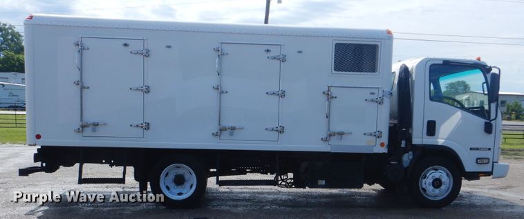 image for item GF9216 2012 Isuzu NPR  refrigerated truck